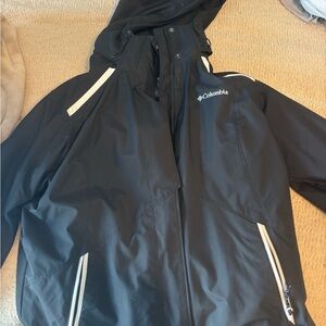 Columbia Black Omni-Heat Jacket